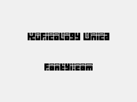 Kuficology Unica