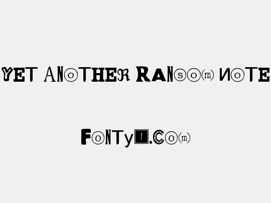 Yet Another Ransom Note