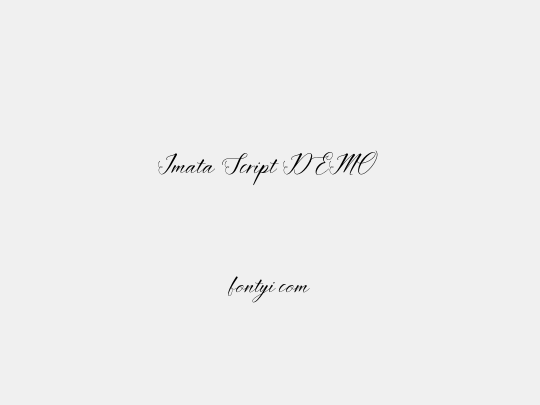 Imata Script DEMO