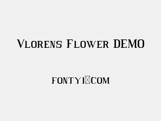 Vlorens Flower DEMO