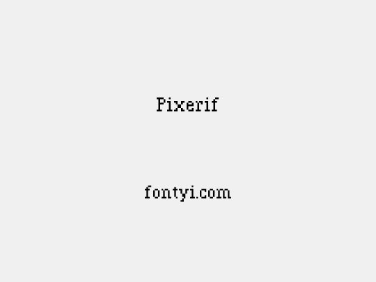 Pixerif