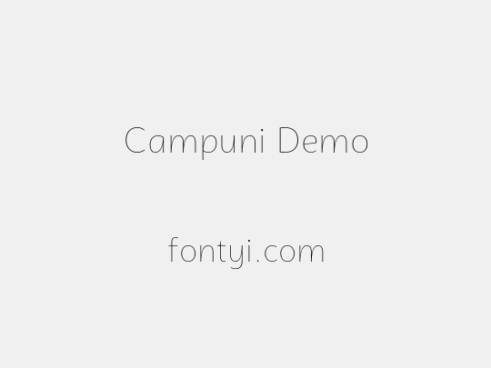 Campuni Demo