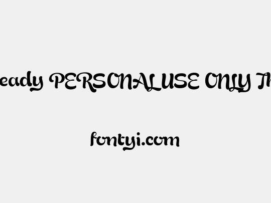 Gready PERSONAL USE ONLY Thin