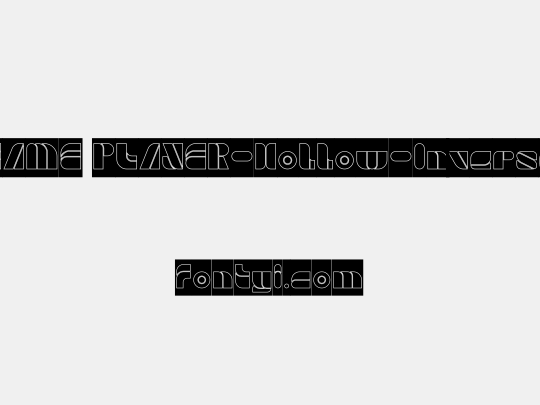 GAME PLAYER-Hollow-Inverse