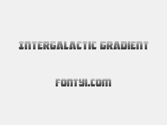 Intergalactic Gradient