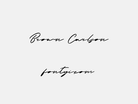 Brown Carlson