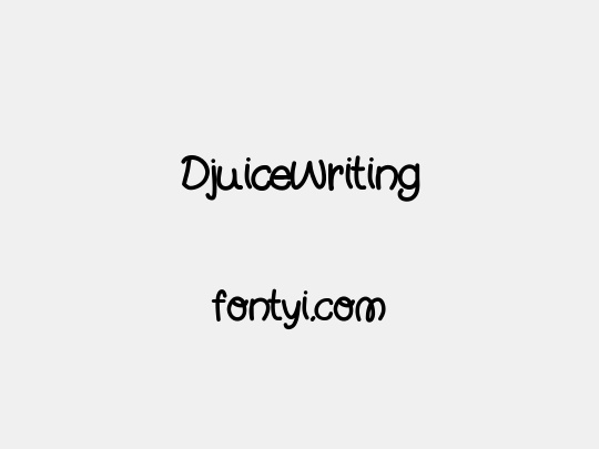 DjuiceWriting