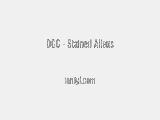 DCC - Stained Aliens