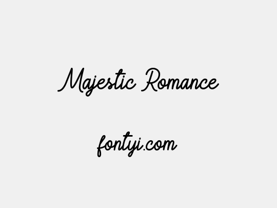 Majestic Romance