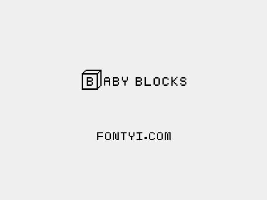Baby blocks