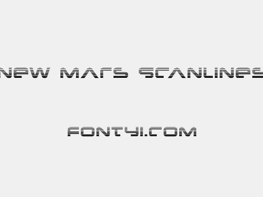 New Mars Scanlines