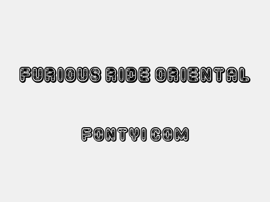Furious Ride Oriental