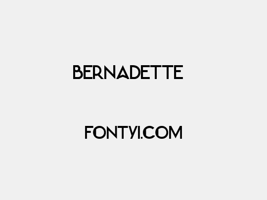 Bernadette 