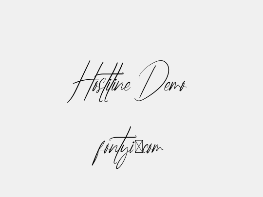 Hostiline Demo