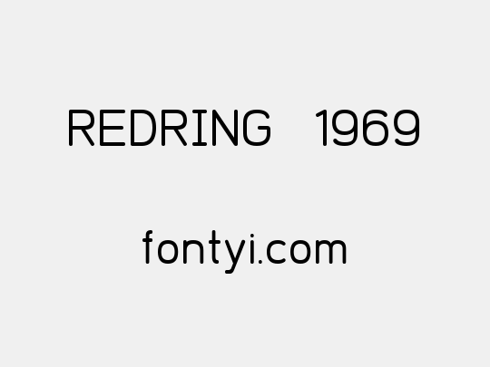 REDRING 1969