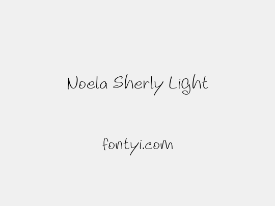 Noela Sherly Light