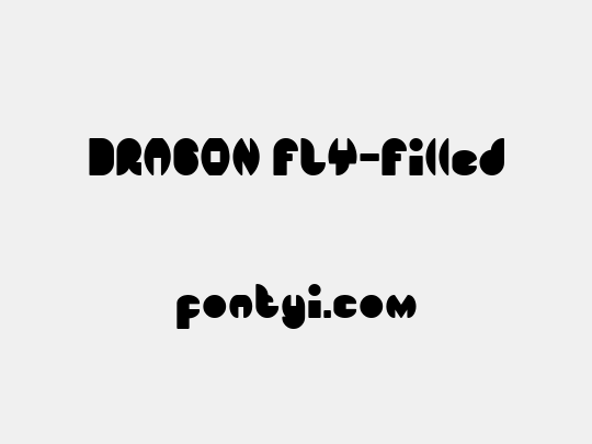 DRAGON FLY-Filled