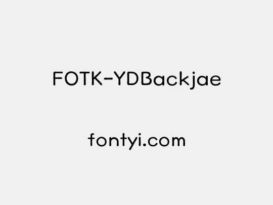 FOTK-YDBackjae