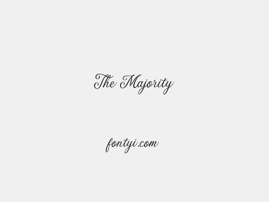 The Majority