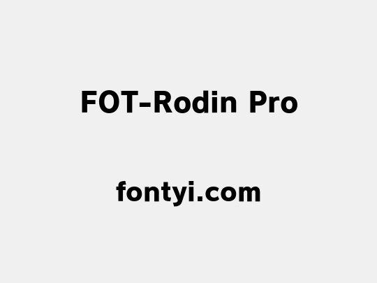 FOT-Rodin Pro
