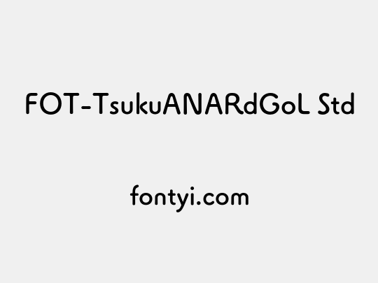 FOT-TsukuANARdGoL Std