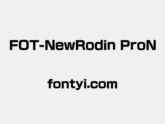 FOT-NewRodin ProN