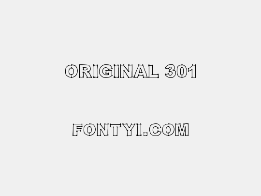 Original 301