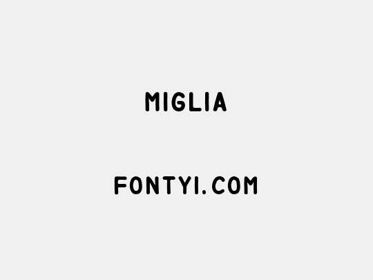 Miglia�
