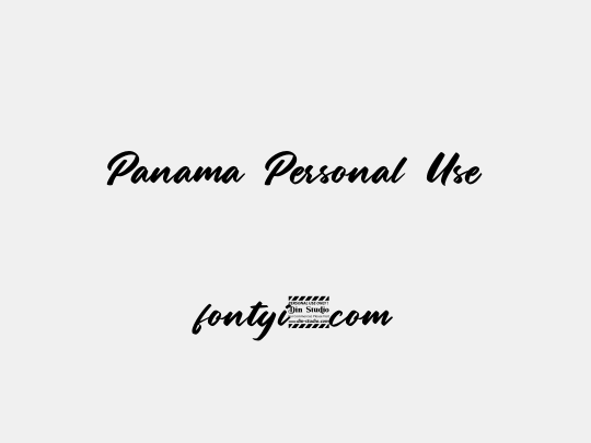 Panama Personal Use