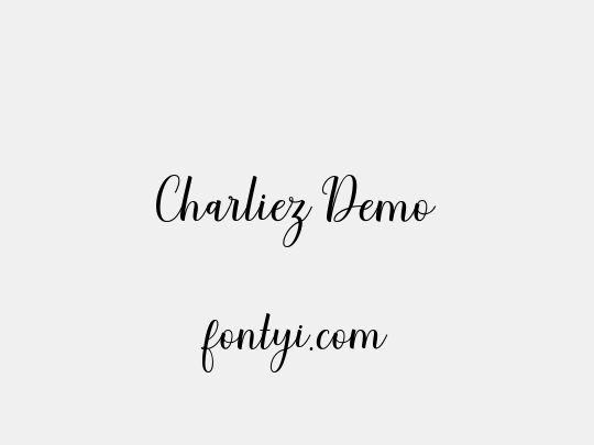 Charliez Demo