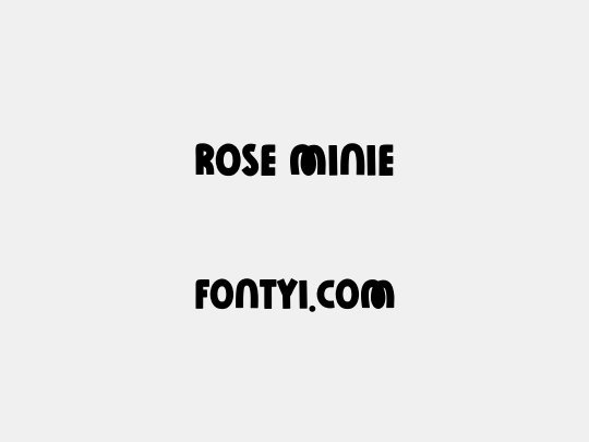 Rose Minie