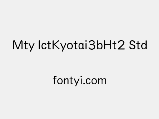 Mty IctKyotai3bHt2 Std