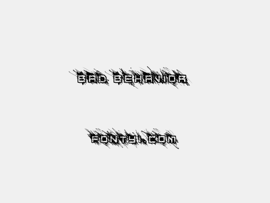 Bad Behavior
