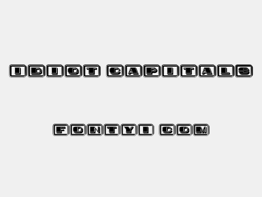 Idiot Capitals
