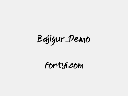 Bajigur_Demo