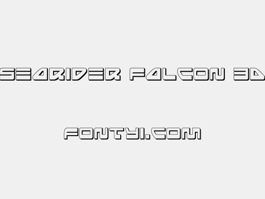 Searider Falcon 3D