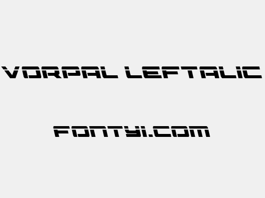 Vorpal Leftalic