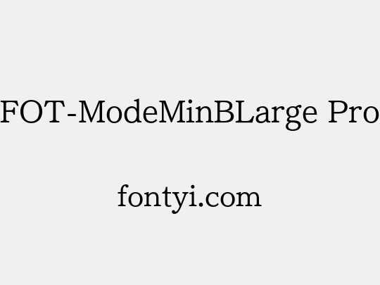 FOT-ModeMinBLarge Pro