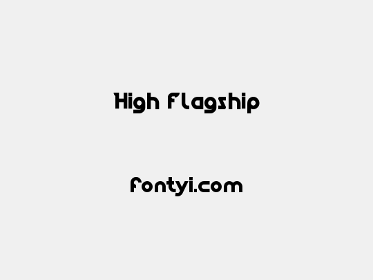 High Flagship