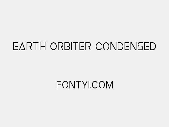 Earth Orbiter Condensed