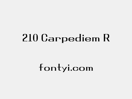 210 Carpediem R