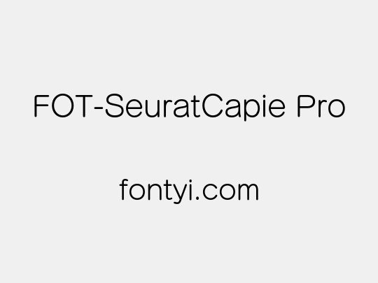 FOT-SeuratCapie Pro