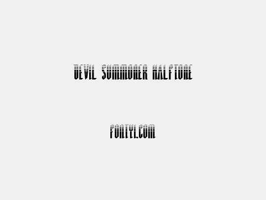 Devil Summoner Halftone
