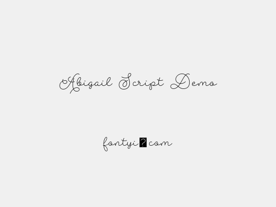 Abigail Script Demo