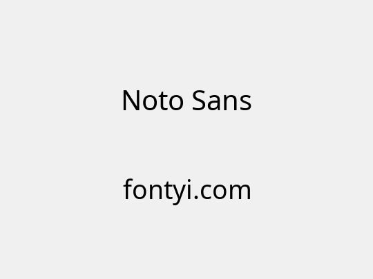 Noto Sans