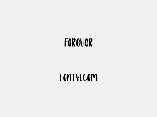 Forever