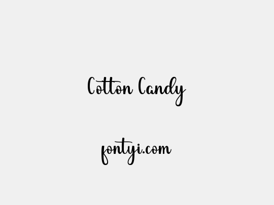 Cotton Candy