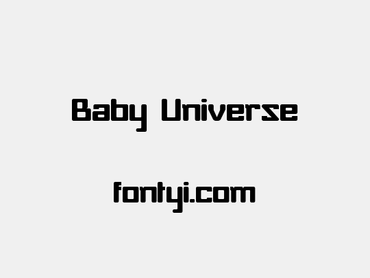 Baby Universe