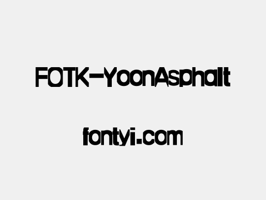 FOTK-YoonAsphalt