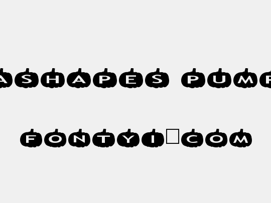 AlphaShapes pumpkins